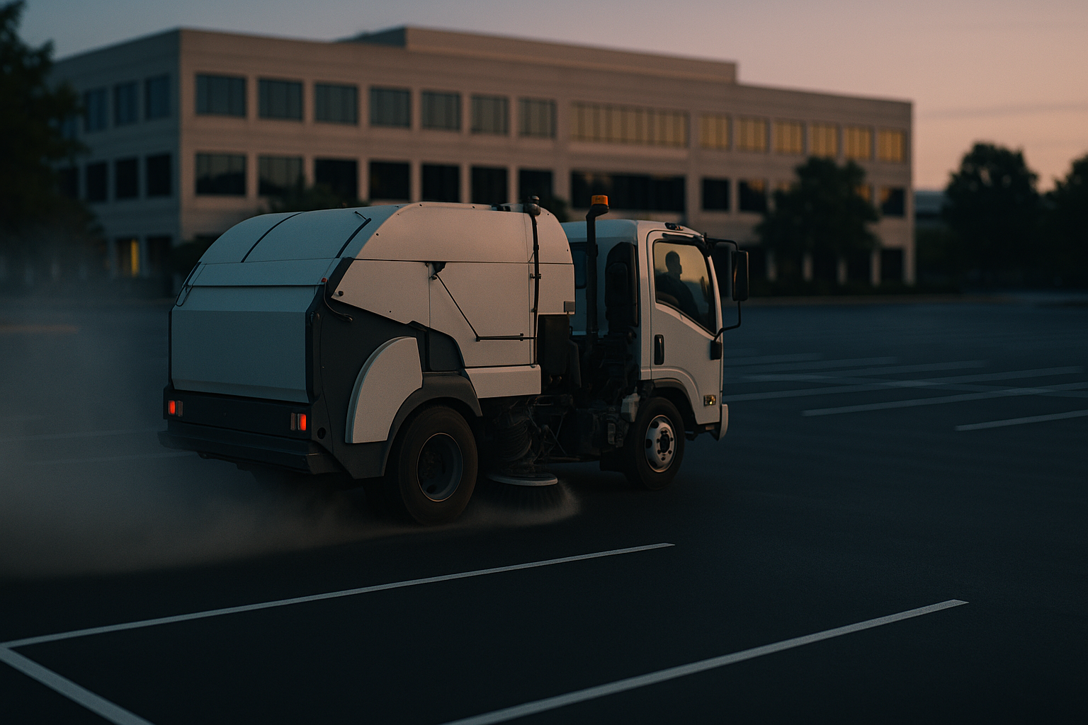 Parking Lot Sweeping