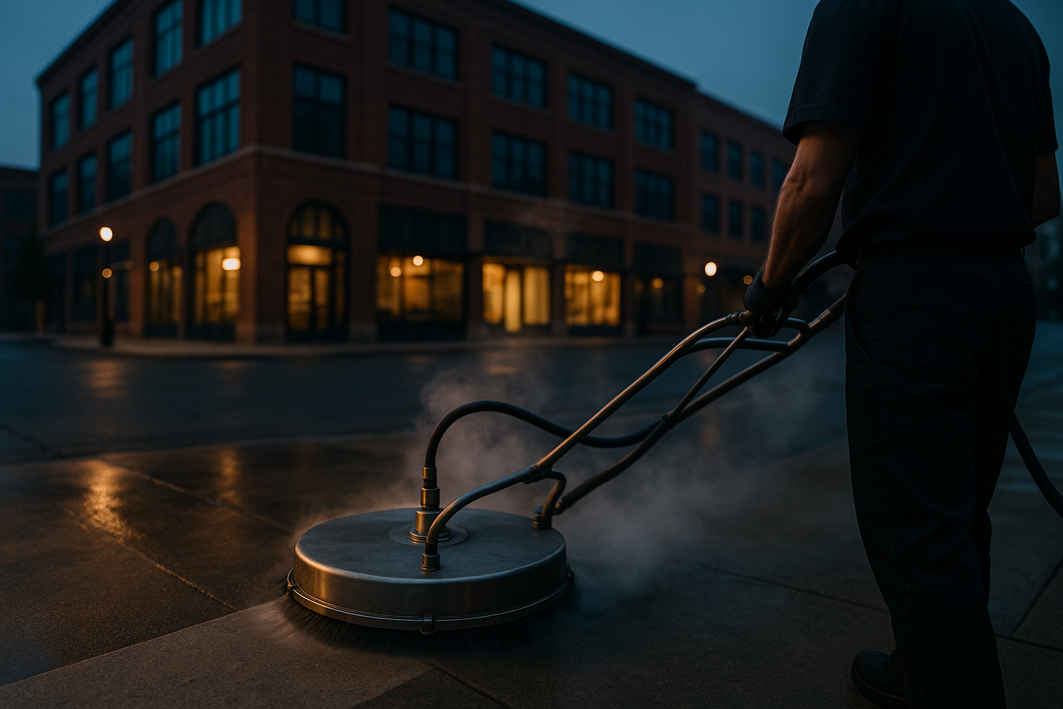 Sidewalk Cleaning